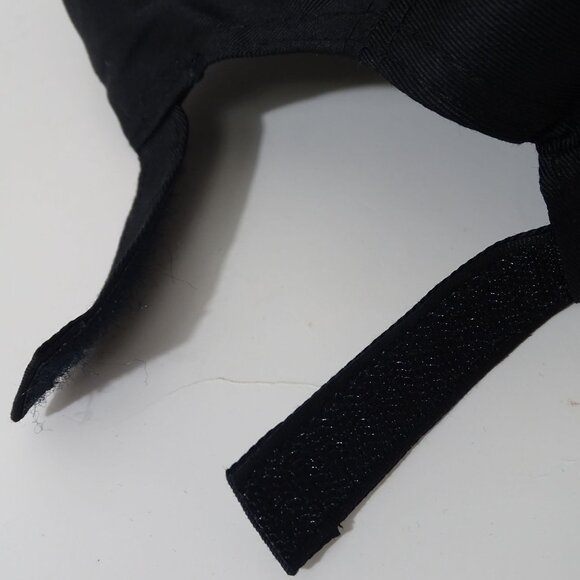 Faith Inspirational Embroidered Black Strap Back Baseball Cap Men One Size - Picture 6 of 6